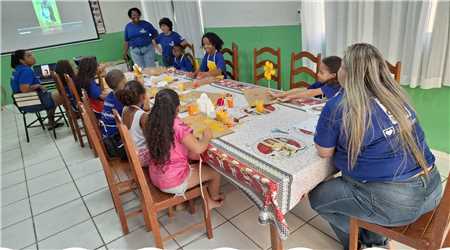 CRAS E CONSELHO TUTELAR PROMOVEM AÇÕES VOLTADAS PARA A CAMPANHA MAIO LARANJA

